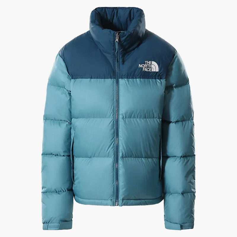 The North Face Womens 1996 Retro Nuptse 700 Fill Packable Jacket Storm Blue-monterey Blue