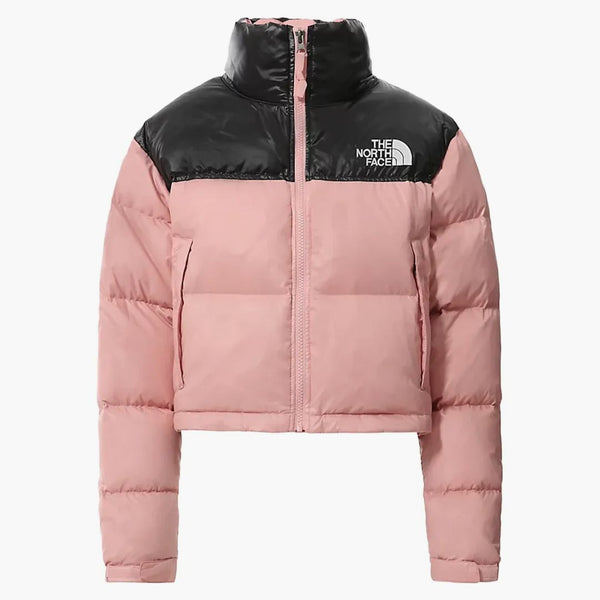 The North Face Womens Nupse 700 Fill Short Jacket Rose Tan