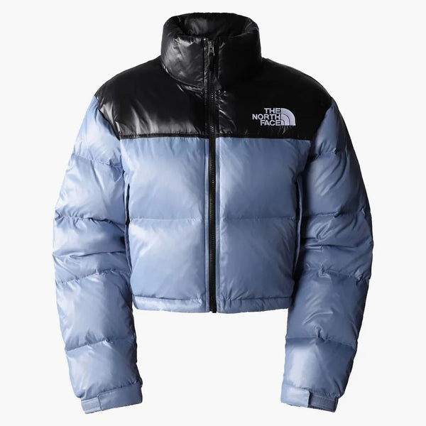 La giacca corta Nupse North Face Folk blu blu