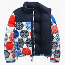 The North Face Women's Printed 1996 Retro Nupse Jacket Blue Ic Geo Print