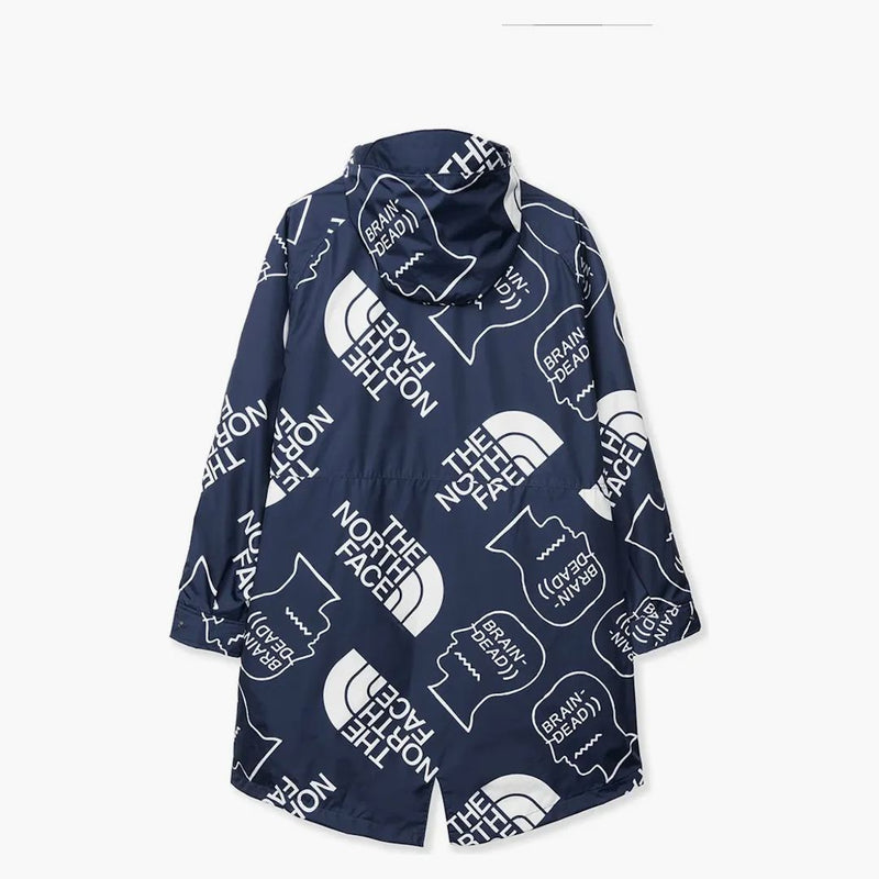 The North Face X Brain Dead 76 Oversized Mountain Parka Navy