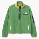 The North Face X Brain Dead 89 Placket Pullover Fleece Sullivan Green