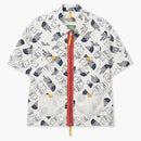 The North Face X Brain Dead Boxy Mountain Shirt Vintage White