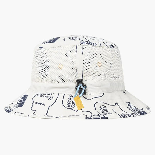The North Face x Brain Dead Bucket Hat Vintage White