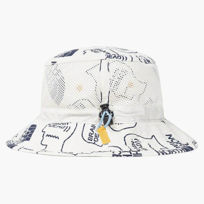 The North Face x Brain Dead Bucket Hat Vintage White