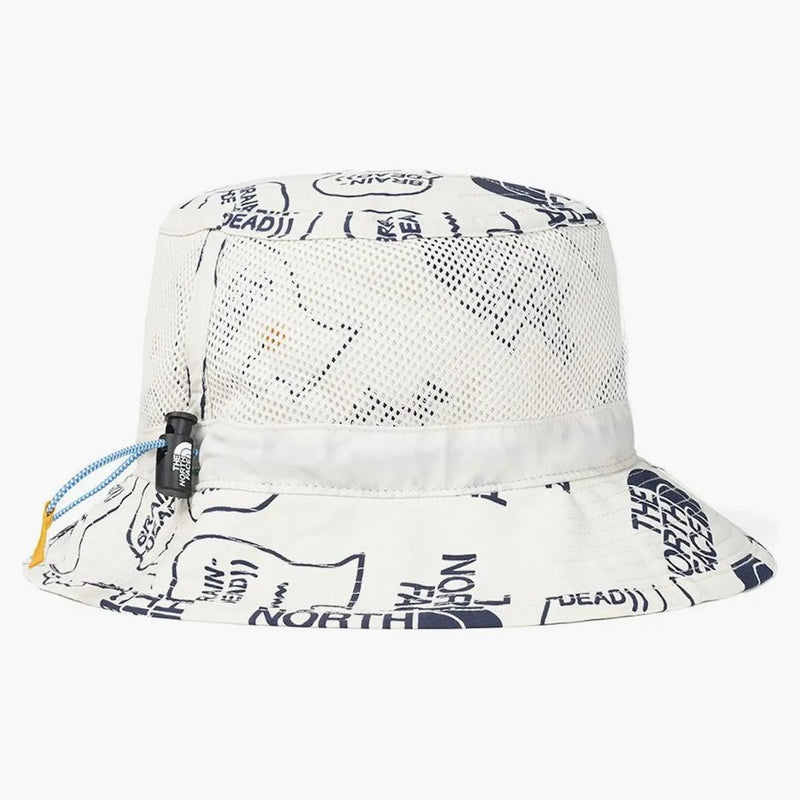 The North Face x Brain Dead Bucket Hat Vintage White