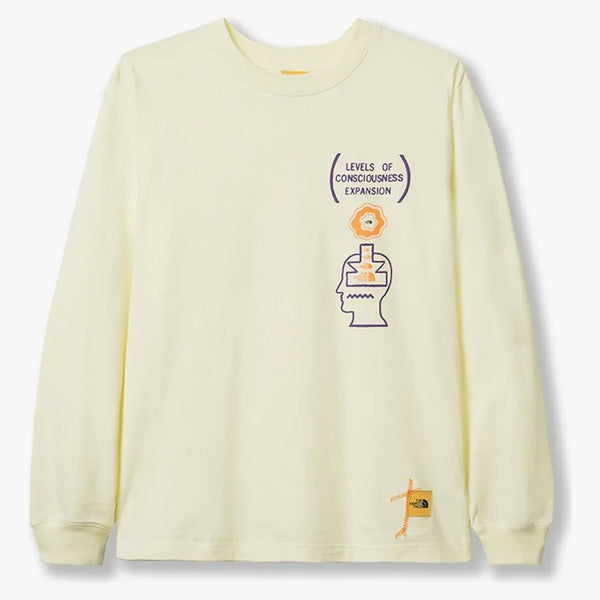 The North Face X Brain Dead L/s Tee Cream