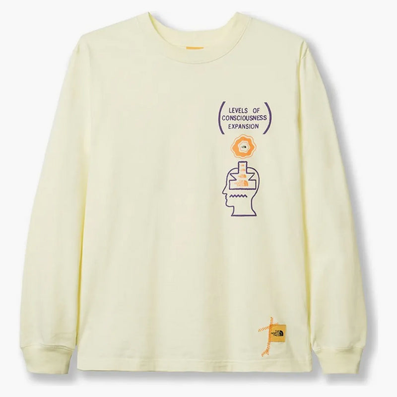 The North Face X Brain Dead L/s Tee Cream