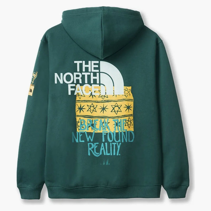 The North Face X Brain Dead Hoodie Green