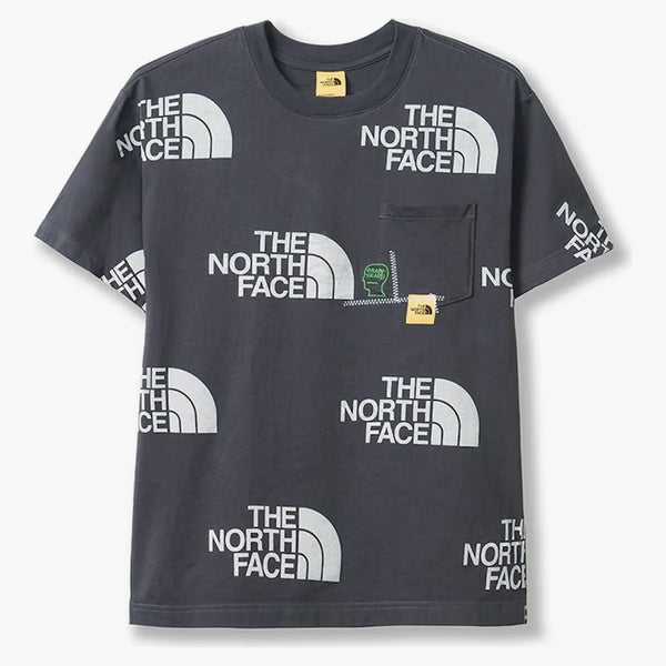 The North Face X Brain Dead Pocket Tee Dark Gray