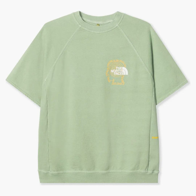 The North Face X Brain Dead Ss Climber Crewneck Sweater Green