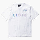 The North Face x clot logo s/s t-shirt vit