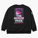 The North Face X Invincible Printed Graphic Crew Sweatshirt Black