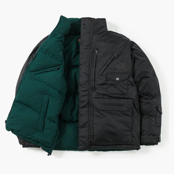 The North Face X Invincible Reversible Nupse Jacket Asphalt Gray/Ponderosa Green
