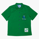 The North Face X Online Ceramics Button Front S/S Top Arden Green