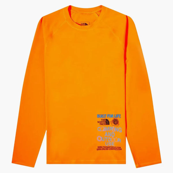 North Face X Online Ceramics Class V Voda Top Hyper Orange