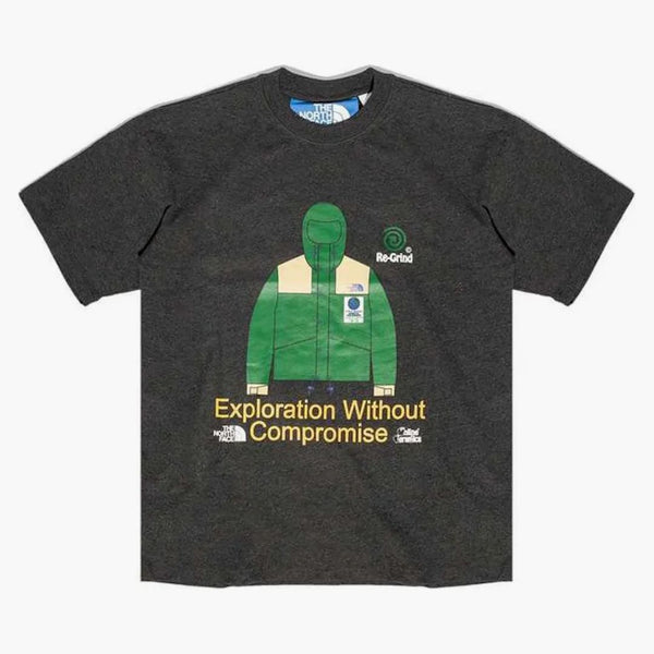 The North Face X Online Ceramics Regrind Knit Graphic T-Shirt Black