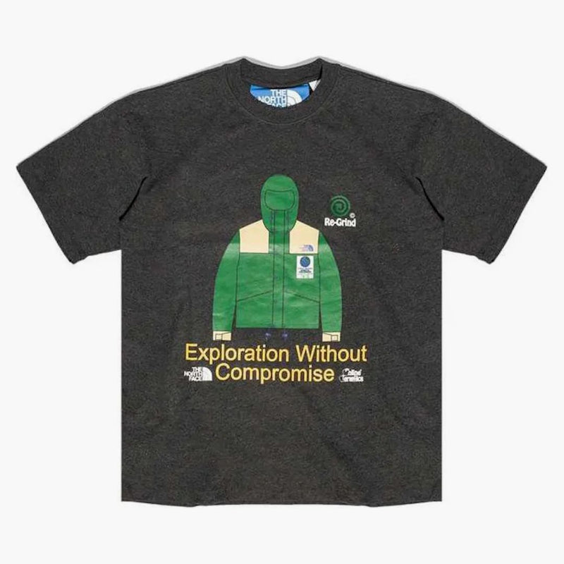 The North Face X Online Ceramics Regrind Knit Graphic T-Shirt Black