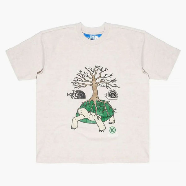 The North Face X Online Ceramics Regrind Knit Graphic T-Shirt White