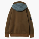 The North Face X Undercover Soukuu Dotknit Double Hoodie Sepia Brown/Concrete Gray