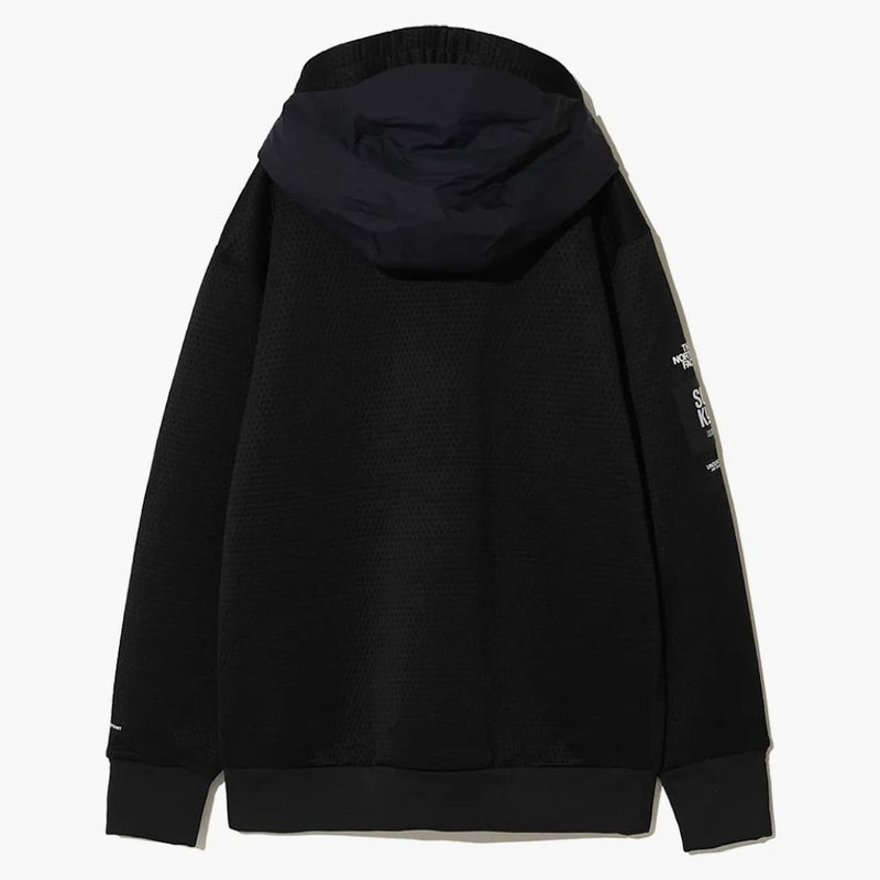 North Face X Undercover Soukuu Dotknit Double Hoodie TNF Black/Aviator Navy