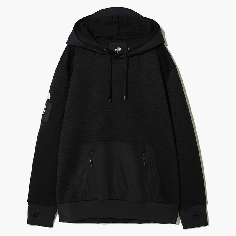 North Face X Undercover Soukuu Dotknit Double Hoodie TNF Black/Aviator Navy