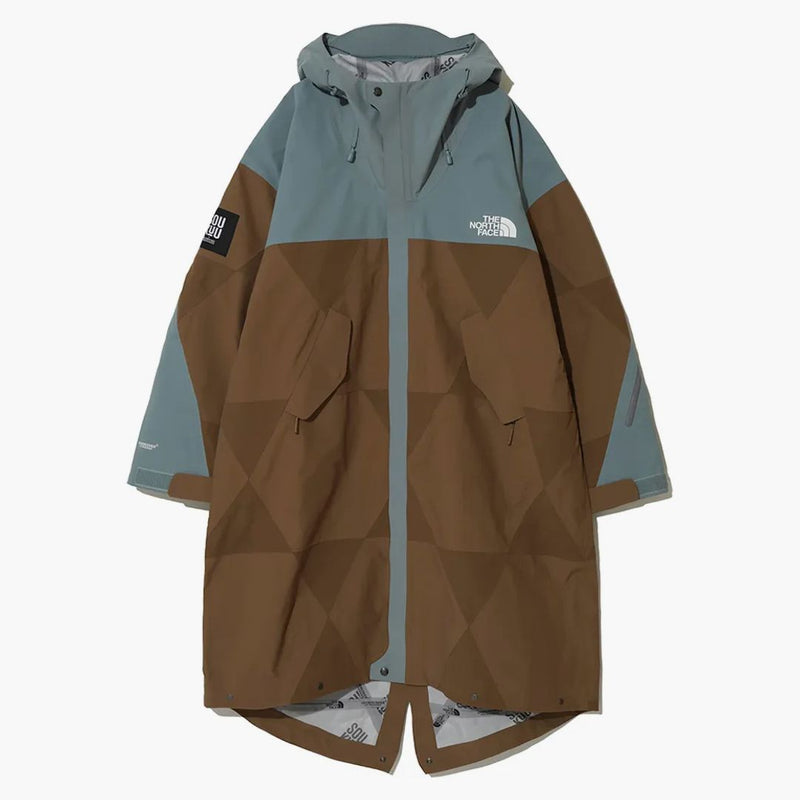 North Face X Undercover Soukuu Geodesic Shell bunda Sepia Brown/Concrete Grey