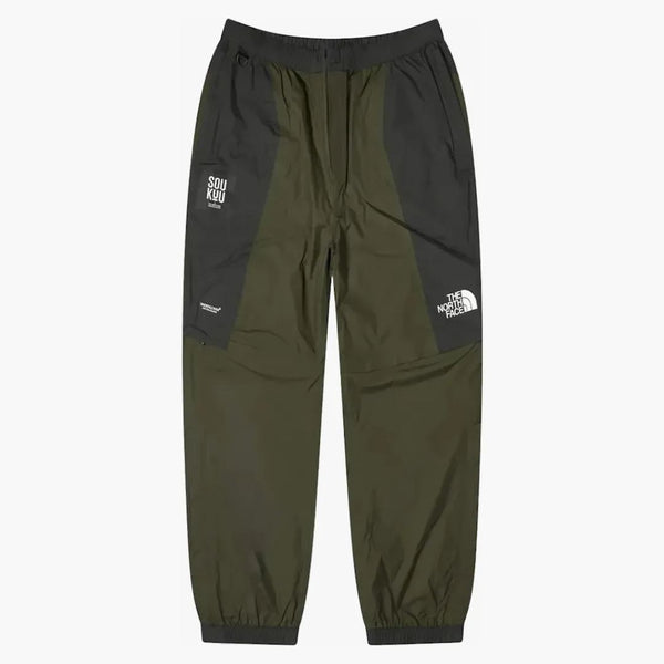 The North Face X Undercover Soukuu Hike Belted Utility Shell Trousers Forest Night Green/tnf Black