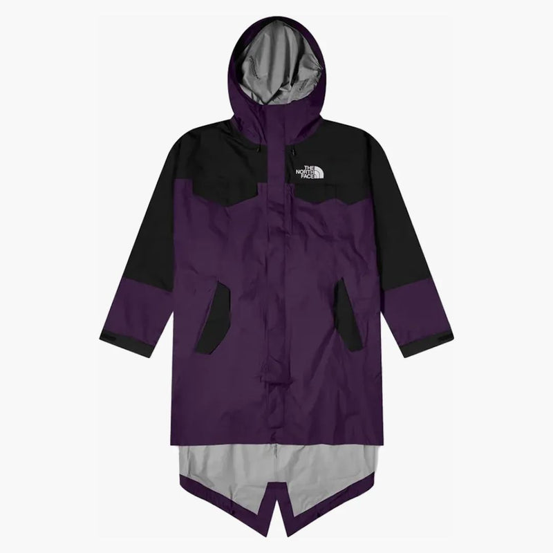 The North Face X Undercover Soukuu Hike Packable Fishtail Shell Parka Purple Pennant/tnf Black