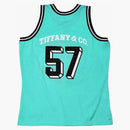 Tiffany & Co. X NBA X Mitchell & Ness Basketball Jersey Tiffany Blue/Black