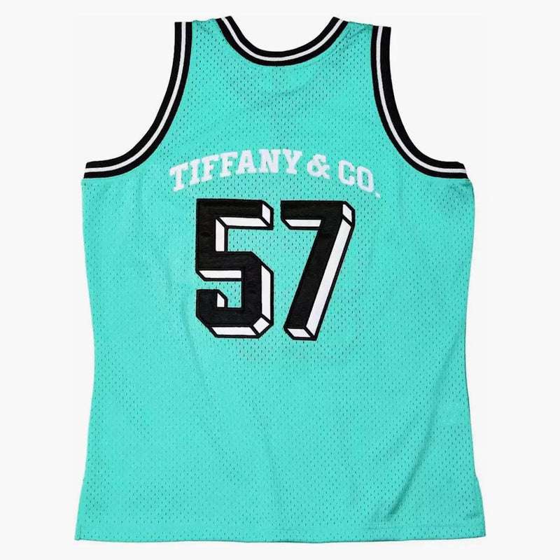 Tiffany & Co. x NBA x Mitchell & Ness Basketball Jersey Tiffany Blue/Black