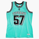 Tiffany & Co. X NBA X Mitchell & Ness Basketball Jersey Tiffany Blue/Black