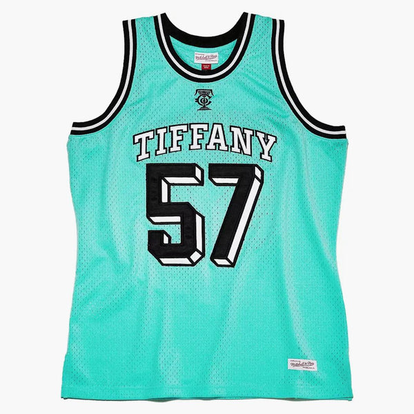 Tiffany & Co. x NBA x Mitchell & Ness Basketball Jersey Tiffany Blue/Black