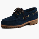 Timberland 3-eye Classic Lug Boat Shoe American Eagle Navy Suede