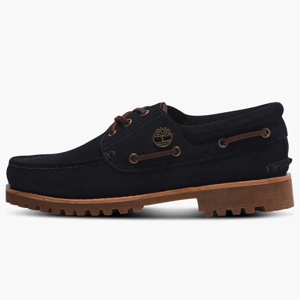 Timberland 3-eye Classic Lug C.f. Stead Dark Blue Suede