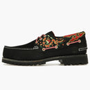Timberland 3-eye Classic Lug Handsewn Boat Shoe Clot Black