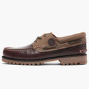 Timberland 3-Eye Lug Handsewn Boat Shoe Root Beer