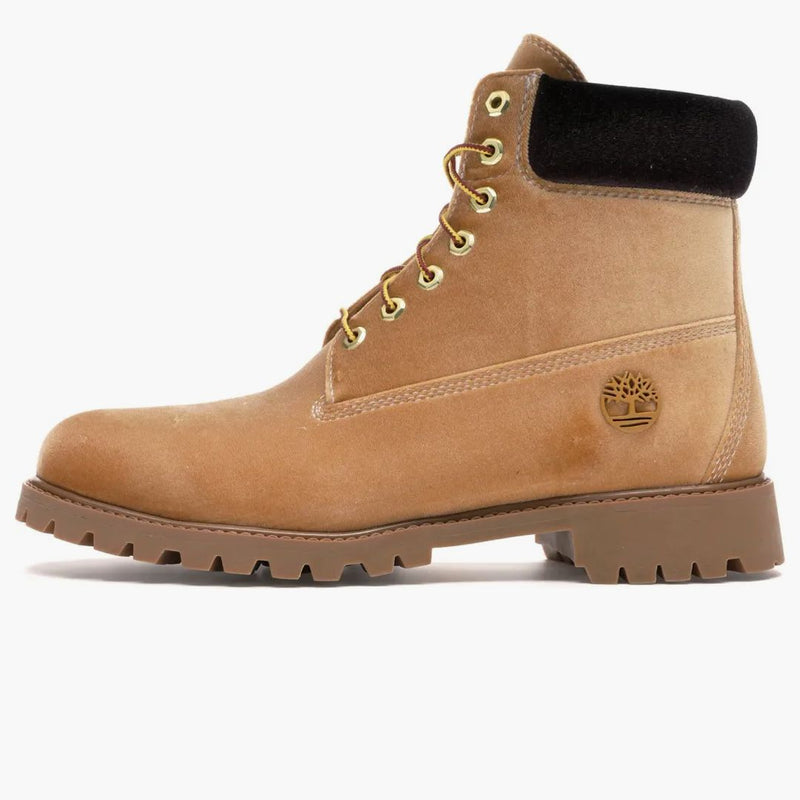 Timberland 6" Boot Off White Wheat Velvet