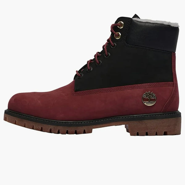 Timberland 6 "Premium Boot Shearling Syrah Black (GS)