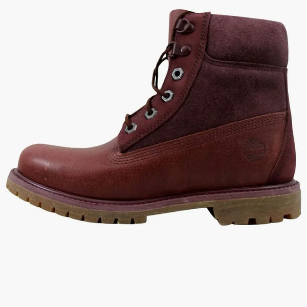 Timberland 6 "Premium D Ring Boot Burgundy (Women's)