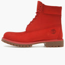 Timberland 6 "Premium Waterproof Boot 50th Anniversary Medium Red Nubuck