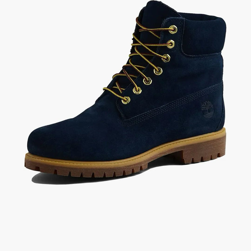 Timberland 6 "Premium Waterproof Boot American Eagle Navy Suede