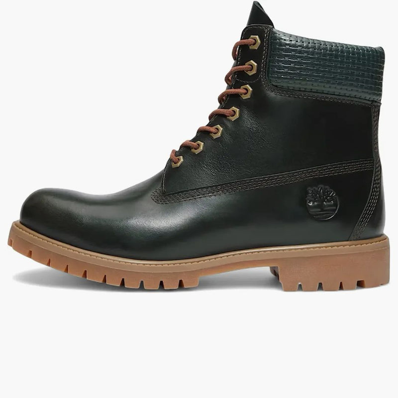 Timberland 6" Premium Waterproof Boot Dark Green Full Grain