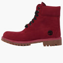 Timberland 6 "Premium Waterproof Boot Medium Red Black