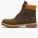 Timberland 6 "Premium Waterproof Boot Olive Brown