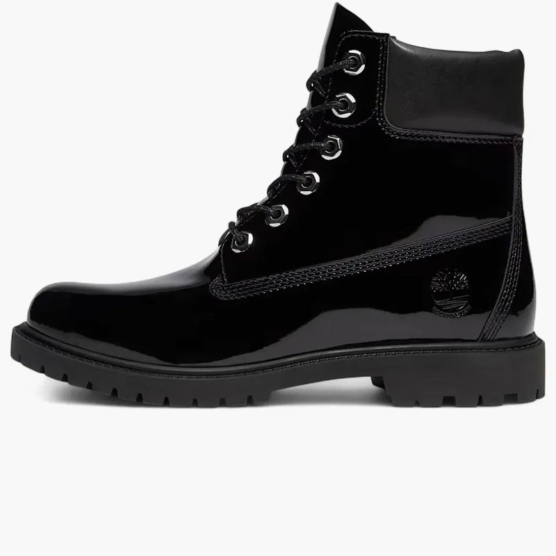 Timberland 6" Premium Waterproof Boot Patent Black (women's)