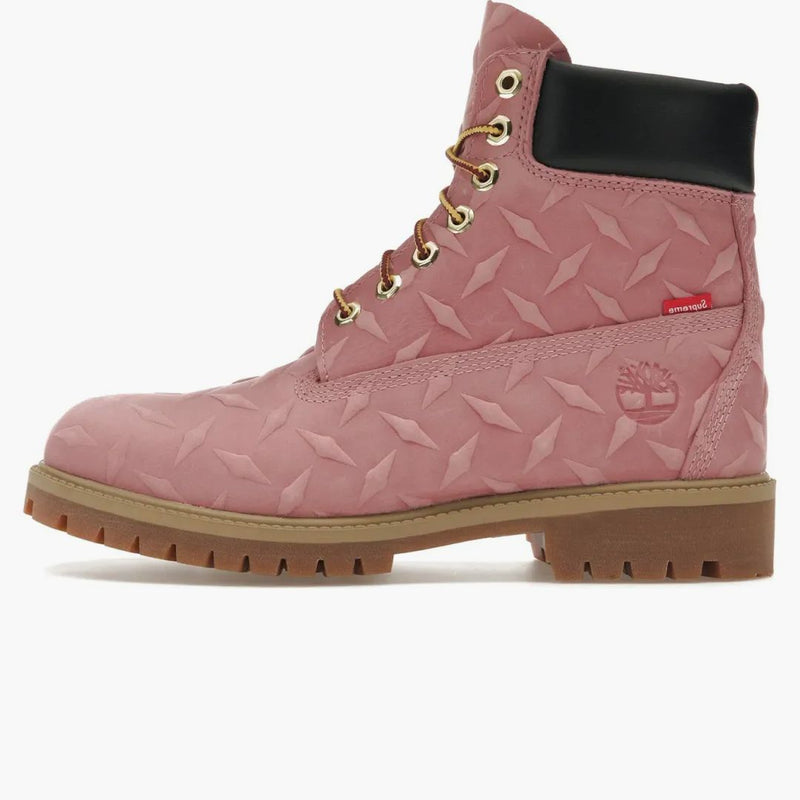Timberland da 6 "Avvio impermeabile premium supremo piastra di diamanti rosa