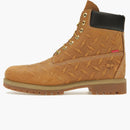 Timberland 6 "Premium Waterproof Boot Supreme Diamond Plate Wheat