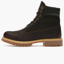 Timberland 6 "Premium Boot Waterproof Dark Brown Full Grain Leather
