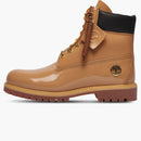 Timberland 6" Premium Waterproof Patent Boots Finch Wheat